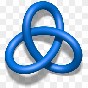 Trefoil Knot, HD Png Download - knot png