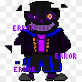 Error Sans Pixel Art Maker , Png Download - Error Sans Pixel Art, Transparent Png - void png