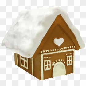 Mini Gingerbread House Cake Topper - Gingerbread House, HD Png Download - gingerbread house png