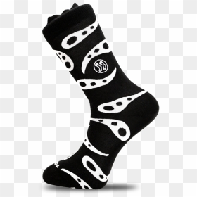India Paisley Black Sock - Sock, HD Png Download - sock png