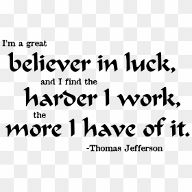 Calligraphy, HD Png Download - thomas jefferson png