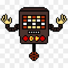 Undertale Au Where Mettaton Is Dk - Undertale Pixel Art Minecraft, HD Png Download - mettaton png