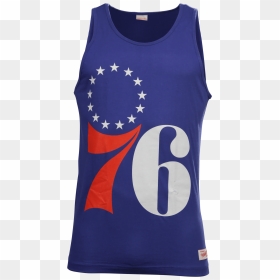 Ness Philadelphia 76ers Men"s Team Logo Singlet - Philadelphia 76ers Logo, HD Png Download - 76ers logo png