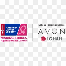 Msabc Avon Horiz Blk Rgb - American Cancer Society, HD Png Download - cancer png