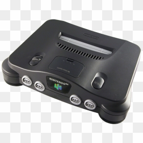 Nintendo - Nintendo 64 Console Png, Transparent Png - nintendo 64 png