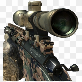 Marine Camo Png - Mw3 Marine And Winter Camo, Transparent Png - cod sniper png