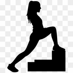 Silhouette, HD Png Download - workout png