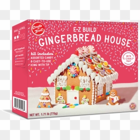 Create A Treet Ez Build Gingerbread House, HD Png Download - gingerbread house png