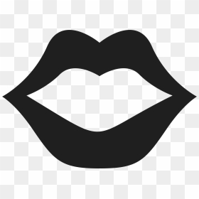 Black And White Lips Png, Picture - Рот Иконка, Transparent Png - lipsense png