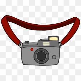 Clothing Icons - Tourist Camera Clipart, HD Png Download - camara png