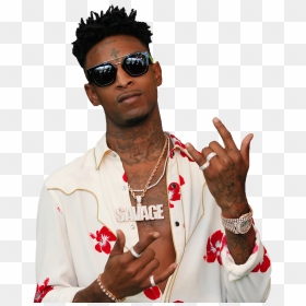 Rapper 21 Savage Granted Immigration Bond, Expected - 21 Savage 2016 Hiphop Awards, HD Png Download - rapper png