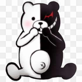 Index Of /dr/busts/monokuma - Monokuma Png, Transparent Png - monokuma png