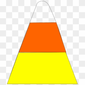 Candy Corn Clip Arts - Triangle Corn, HD Png Download - candy corn png