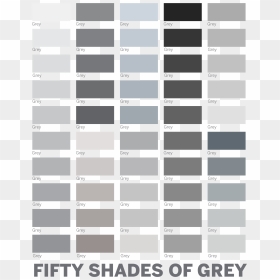 Color Chart Shades Of Gray, HD Png Download - roblox shirt template png