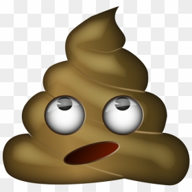 Poop Emoji With Mustache, HD Png Download - rolling eyes emoji png