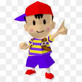 Brothers Clipart Simple Boy - Smash 64 Ness Transparent, HD Png Download - ness png