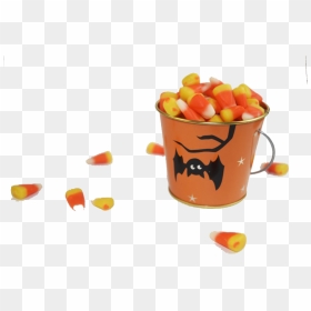Candy Corn Halloween Trick Or Treating Costume - Candy Corn Bucket Png, Transparent Png - candy corn png