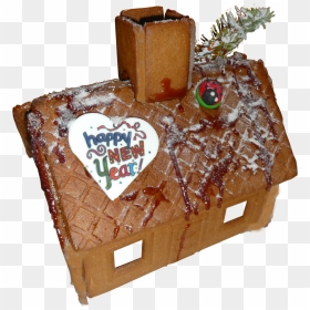 Happy New Year, HD Png Download - gingerbread house png