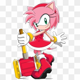Artistic Clipart Misdeed - Sonic X Amy Rose, HD Png Download - amy rose png