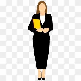 Illustration Business Woman Vector Png, Transparent Png - business woman png