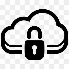 Online Cloud Encrypted Connection Safety Firewall - Cloud Connection Icon Png, Transparent Png - safety png