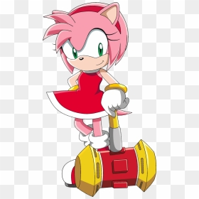 Sonic X Amy Hammer , Png Download - Amy The Hedgehog Sonic X, Transparent Png - amy rose png