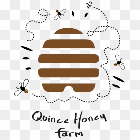 Honeycomb Clipart Honey Bee House - Quince Honey Farm South Molton, HD Png Download - bee hive png