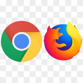 Chrome Firefox, HD Png Download - google chrome png