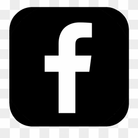 Facebook Icon Vector Black Clipart , Png Download - Transparent Facebook Black Logo Png, Png Download - follow us on facebook png