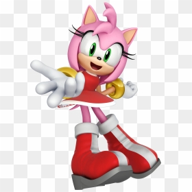 Amy-sonicheroes - Sonic And Sega All Star Racing Amy Rose, HD Png Download - amy rose png
