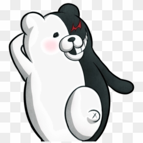 Monokuma Sprites Trigger Happy Havoc , Png Download - Monokuma Sprites Png, Transparent Png - monokuma png