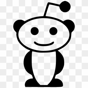 Transparent Reddit Alien Png - White Reddit Logo Transparent, Png Download - reddit png