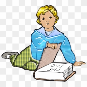 Bambino Libri Cartoon Png, Transparent Png - little kid png