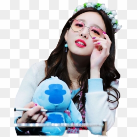 Twice Nayeon Glasses , Png Download - Png Nayeon Twice, Transparent Png - twice png