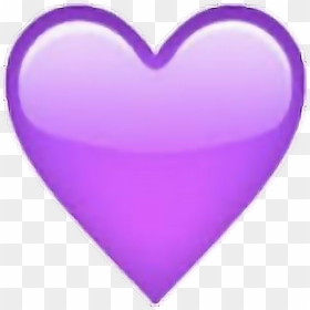 Wet Emoji Png - Transparent Background Purple Heart Png, Png Download - wet emoji png