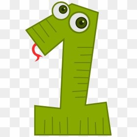 One Clip Arts - Numbers 1 For Kids, HD Png Download - number one png