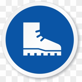 Transparent Foot Icon Png - Ppe Symbols Safety Shoes, Png Download - safety png