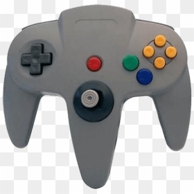 Circa, M05786-gr, Nintendo 64, Controller With Long - Nintendo 64 Controller Png, Transparent Png - nintendo 64 png