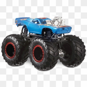 Monster Truck Hor Wheels, HD Png Download - monster jam png