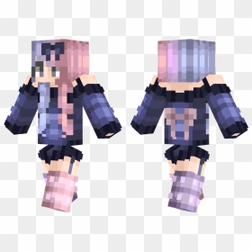 Minecraft Girl Skin Bow , Png Download - Minecraft Skins Penguin Template, Transparent Png - minecraft bow png