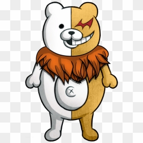 Lion Monokuma Based On This Image For @alex San Is - Monokuma Png, Transparent Png - monokuma png