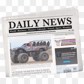 Off-road Vehicle, HD Png Download - monster jam png