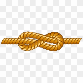 Transparent Rope Knot - Rope Border, HD Png Download - knot png
