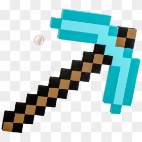 Diamond Axe Png Clipart Freeuse Download - Minecraft Pickaxe Png, Transparent Png - minecraft bow png