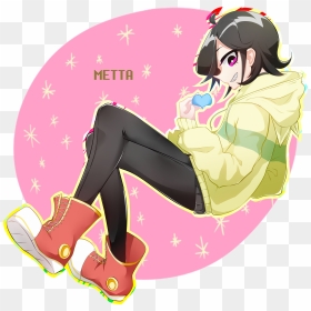 Sitting, HD Png Download - mettaton png