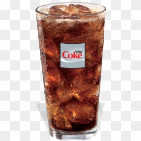 Glass Of Diet Coke, HD Png Download - diet coke png