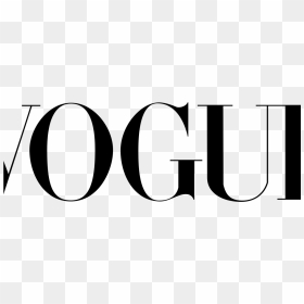 Vogue Logo Png , Png Download - Vogue Magazine, Transparent Png - vogue logo png