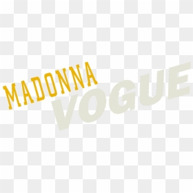 Vogue Logo - Madonna Vogue Album Cover, HD Png Download - vogue logo png