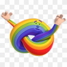 Cloudbabies Rainbow In A Knot - Inflatable, HD Png Download - knot png