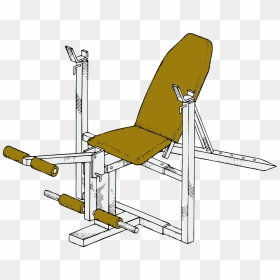 Bench, HD Png Download - workout png